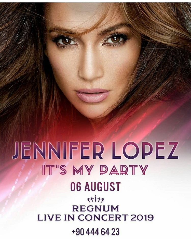 Jennifer Lopez's concert in Turkey's Antalya