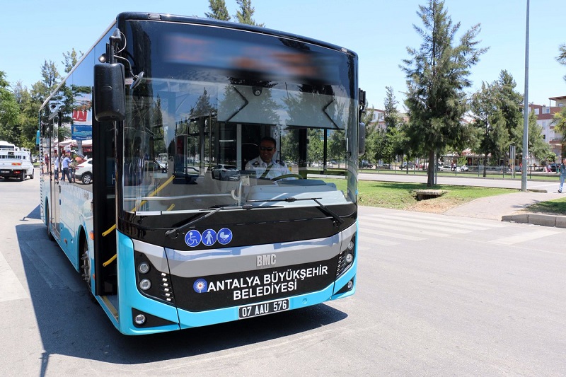 حمل و نقل عمومی در شهر آنتالیا