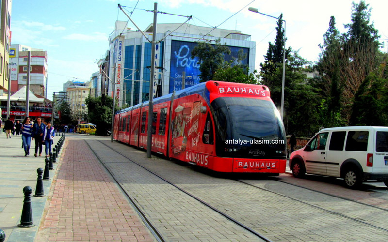 حمل و نقل عمومی در شهر آنتالیا