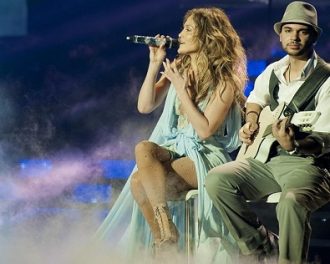 Jennifer Lopez's concert in Turkey's Antalya