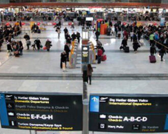 فرودگاه های ترکیه میزبان 9 میلیون مسافر